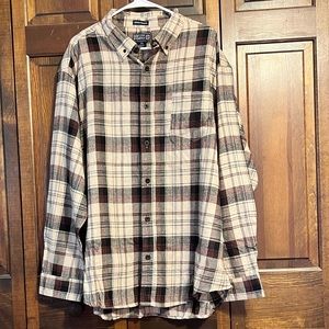 Men’s, 2XL cotton flannel from Northern Expedition